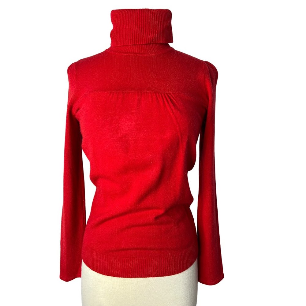 Luke 360 by Designer Original Small Sweater Long Sleeve Turtleneck Stretch
